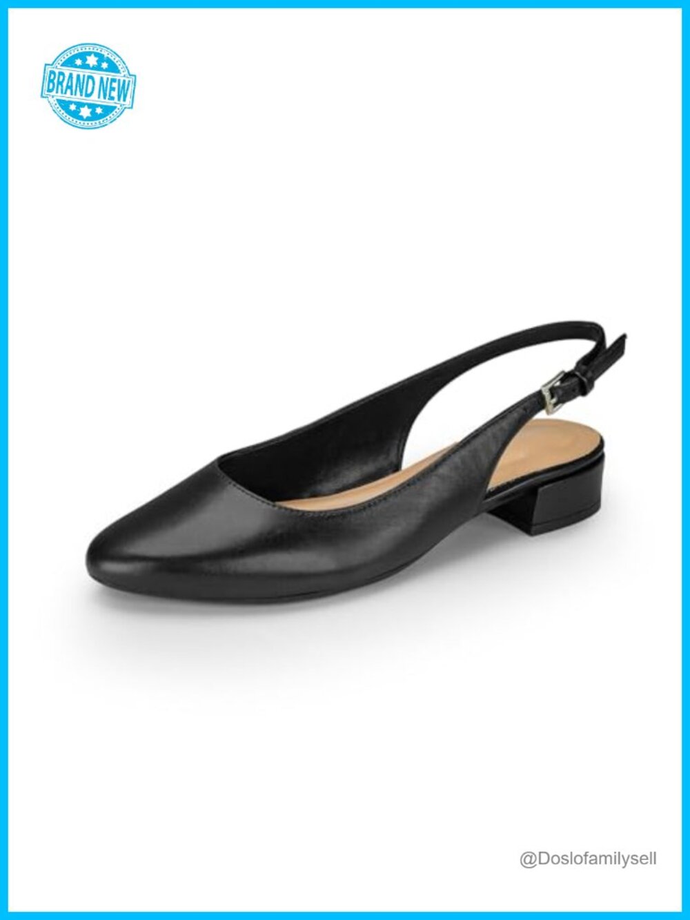 Easy Spirit Cassius Kitten Heel Slingback Pump w/ Arch Support